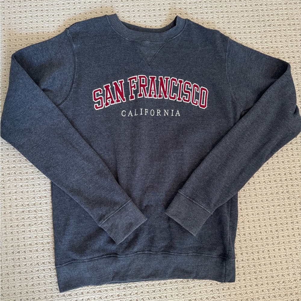 San Francisco Embroidered Sweatershirt